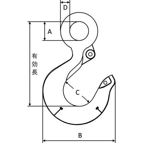 クロスビー アイフック