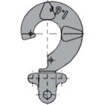 KITO キトーレバーブロックL5形 LB016用部品 上フック組 造船用