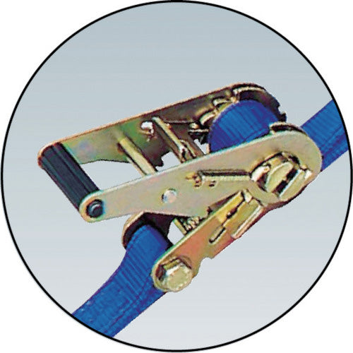 OH ベルトラッシング LBR600シリーズ ラチェットバックル(クロスフック)幅50mm×厚2.5mm