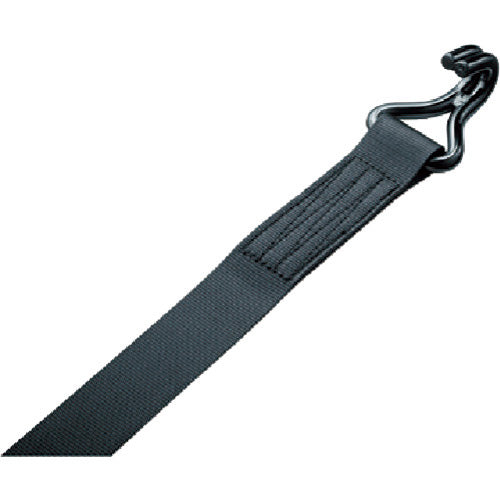 OH ベルトラッシング LBR703BKオールブラックシリーズ(ラチェットバックル)クロスフック 幅50×厚2.0mm