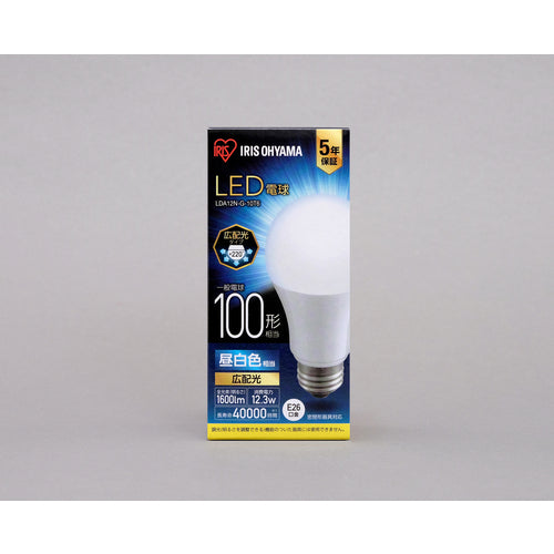IRIS 521614 LED電球 E26 広配光タイプ 昼白色 100形相当 1600LM