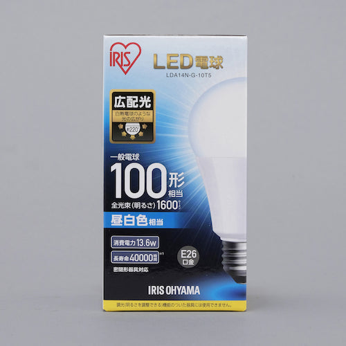 IRIS 567949 LED電球 E26 広配光 100形相当 昼白色