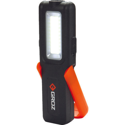 GROZ 充電式LEDハンドライト 5W COB