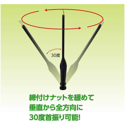 NICHIDO 充電式LED 調光スラットハンディー