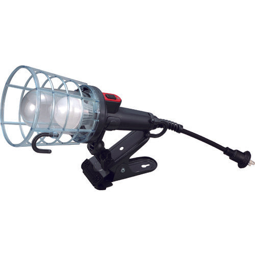 ハタヤ 防雨型LEDケイ・ハンドランプ 7W電球型LEDランプクリップ付