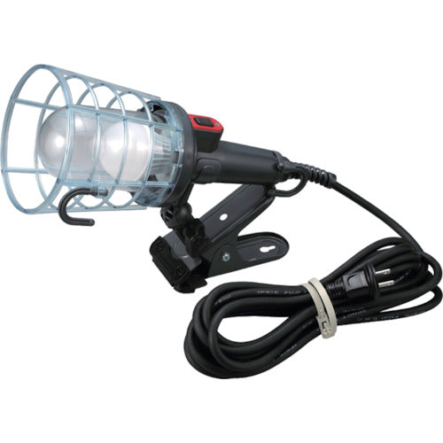 ハタヤ 防雨型LEDケイ・ハンドランプ 7W電球形LEDランプクリップ付 5m