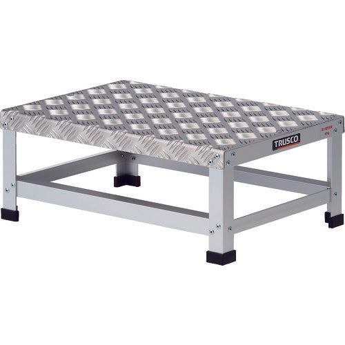 TRUSCO ローハイシステムステップ アルミ製足踏台 500X350XH200