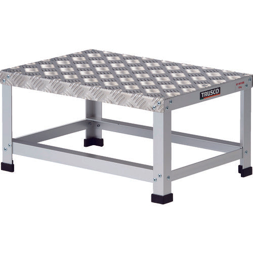 TRUSCO ローハイシステムステップ アルミ製足踏台 500X350XH250
