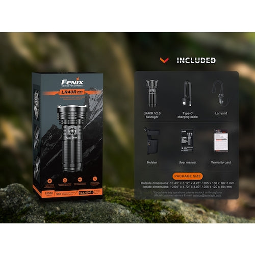 FENIX 充電式LEDライト LR40RV20