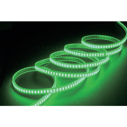 ハタヤ LEDテープライト片面発光タイプ(10m緑単体)(テープライトのみ)