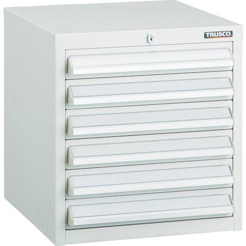 TRUSCO LVR型キャビネット 392X412XH420 引出6段 W