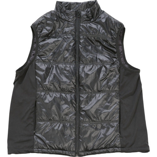 リンクサス 速暖ヒートベストEX 服地 ブラック M