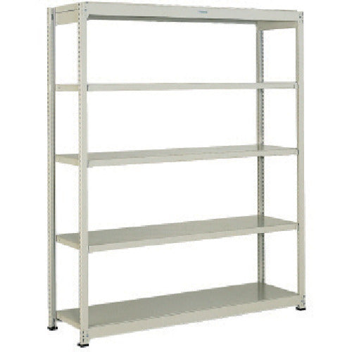 TRUSCO スチールラック M1.5型軽中量棚 1160X445XH1200 5段単体 ネオグレー