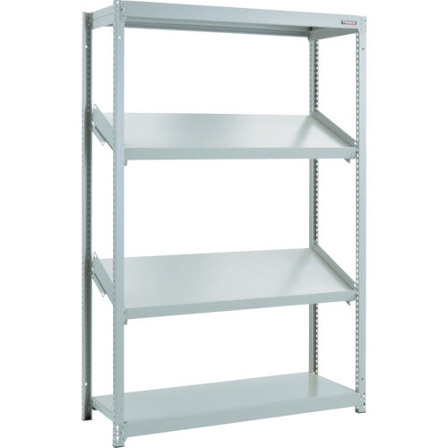 TRUSCO スチールラック M1.5型棚 1200X450XH1800 4段 傾斜2段