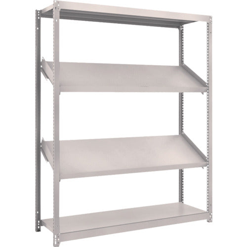 TRUSCO スチールラック M1.5型棚 1500X450XH1800 4段 傾斜2段