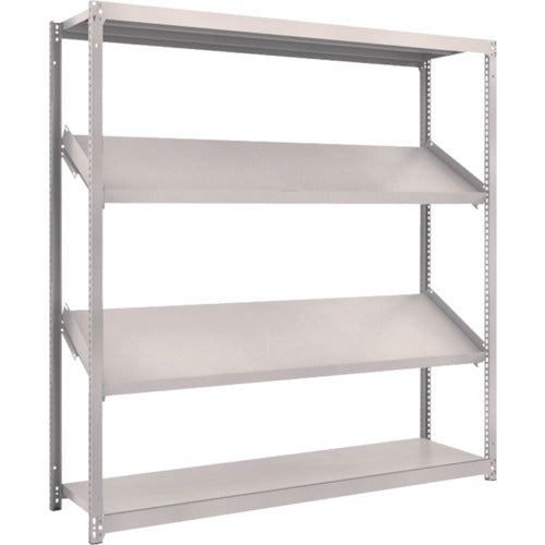 TRUSCO スチールラック M1.5型棚 1800X450XH1800 4段 傾斜2段