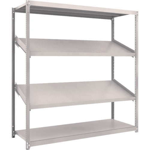 TRUSCO スチールラック M1.5型棚 1800X600XH1800 4段 傾斜2段