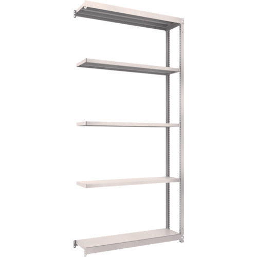 TRUSCO スチールラック M1.5型軽中量棚 1160X295XH2400 5段連結 ネオグレー