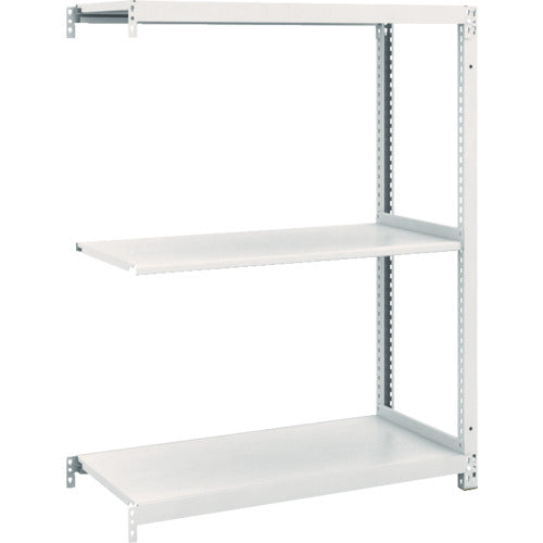 TRUSCO スチールラック M1型抗菌塗装ボルトレス軽量棚900X420XH1200 3段 連結