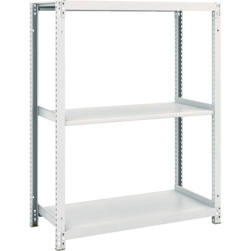 TRUSCO スチールラック M1型抗菌塗装ボルトレス軽量棚900X420XH1200 3段