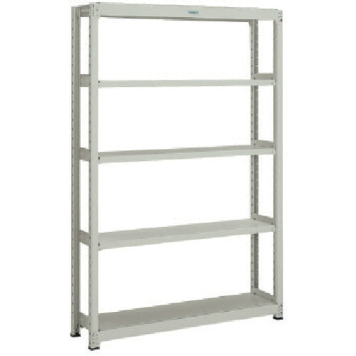 TRUSCO スチールラック M2型軽中量棚 1160X300XH1200 5段 単体 ネオグレー