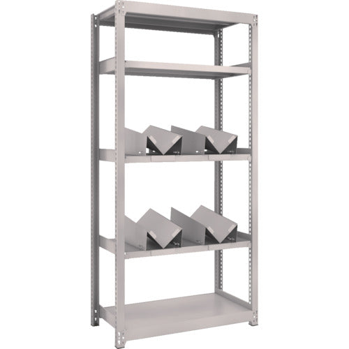 TRUSCO スチールラック M2型軽中量棚 860X450XH1800 缶受X4付