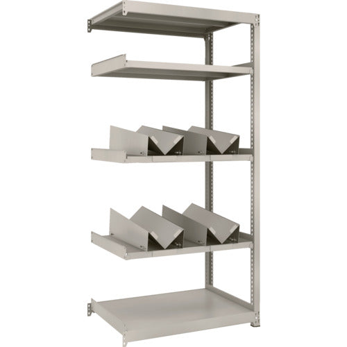 TRUSCO スチールラック M2型軽中量棚 860X600XH1800 缶受X4付 連結