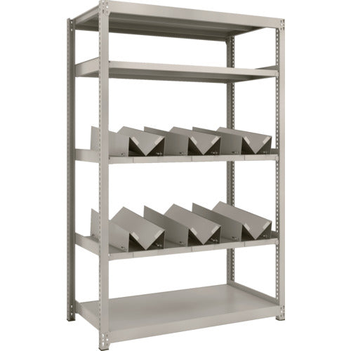 TRUSCO スチールラック M2型軽中量棚 1160X600XH1800 缶受X6付