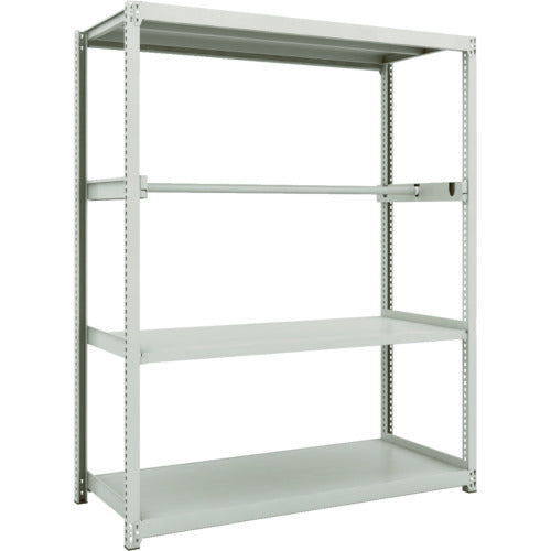 TRUSCO スチールラック M2型軽中量棚 1460X600XH1800 パイプ1段 単体