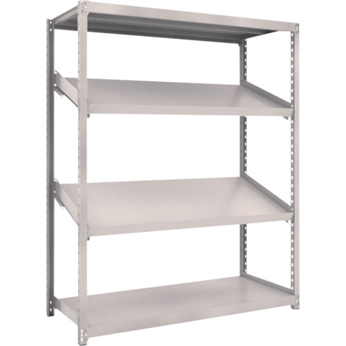 TRUSCO スチールラック M2型棚 1500X600XH1800 4段 傾斜2段