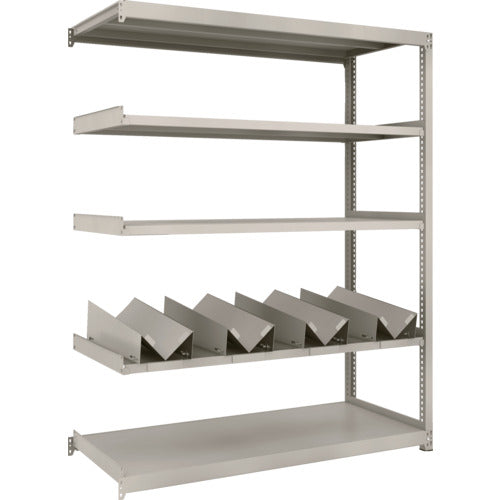 TRUSCO スチールラック M2型軽中量棚 1460X600XH1800 缶受X4付 連結