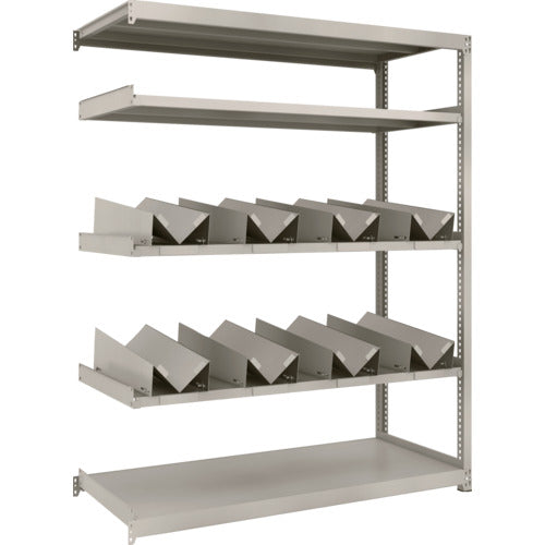 TRUSCO スチールラック M2型軽中量棚 1460X600XH1800 缶受X8付 連結