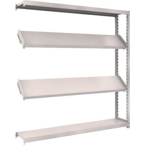 TRUSCO スチールラック M2型棚 1800X300XH1800 4段 傾斜2段 連結