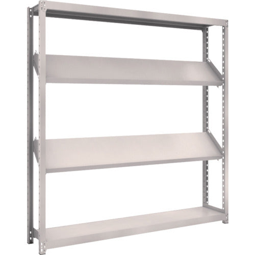 TRUSCO スチールラック M2型棚 1800X300XH1800 4段 傾斜2段