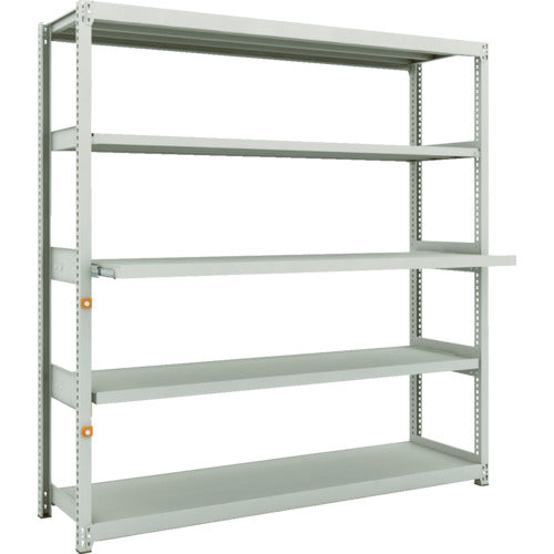 TRUSCO スチールラック M2型軽中量棚1760X450XH1800 5段うちスライド2段 単体