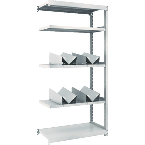 TRUSCO スチールラック M2型軽中量棚 1760X450XH1800 缶受X5付 連結