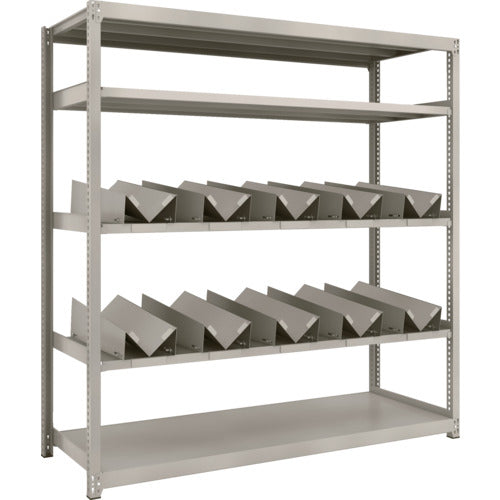 TRUSCO スチールラック M2型軽中量棚 1760X600XH1800 缶受X10付