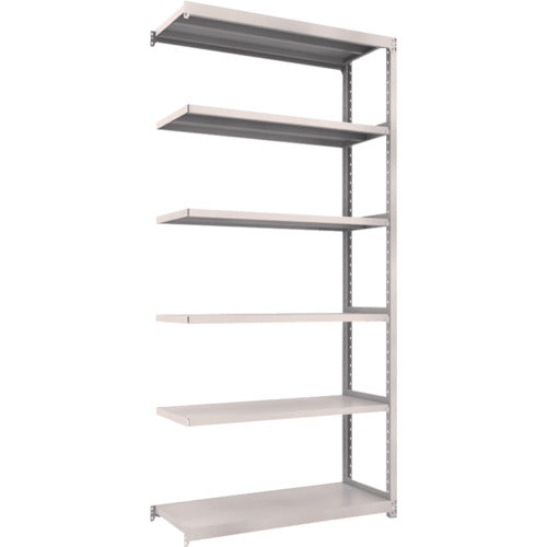 TRUSCO スチールラック M2型軽中量棚 1160×450×H2400 6段 連結 ネオグレー