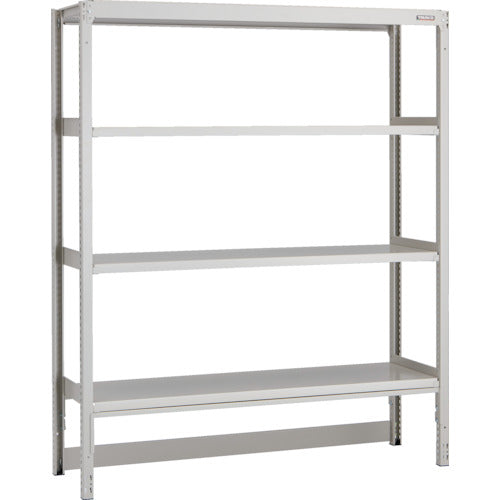 TRUSCO スチールラック M2型軽中量棚 台車天板収納型 860X600XH1800 4段 単体