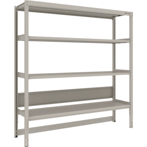 TRUSCO スチールラック M2型軽中量棚 台車天板収納型 1760X450XH1800 4段 単体