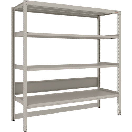 TRUSCO スチールラック M2型軽中量棚 台車天板収納型 1760X600XH1800 4段 単体