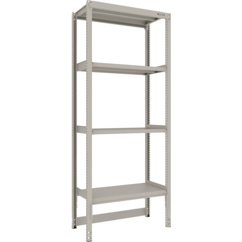 TRUSCO スチールラック M2型軽中量棚 台車天板収納型 860X450XH2100 4段 単体