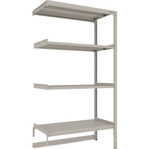 TRUSCO スチールラック M2型軽中量棚 台車天板収納型 1160X600XH2100 4段 連結