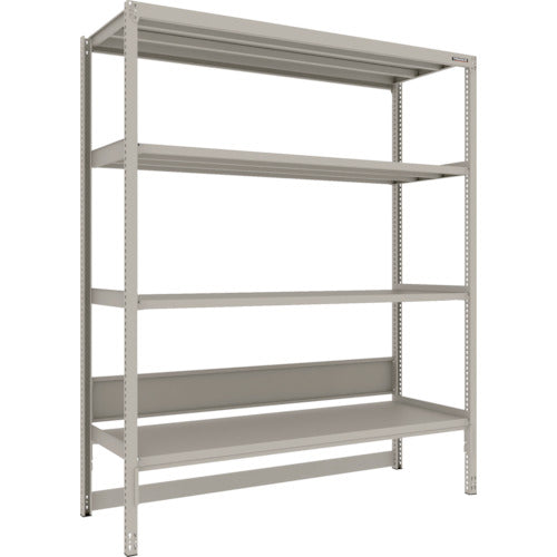 TRUSCO スチールラック M2型軽中量棚 台車天板収納型 1760X600XH2100 4段 単体