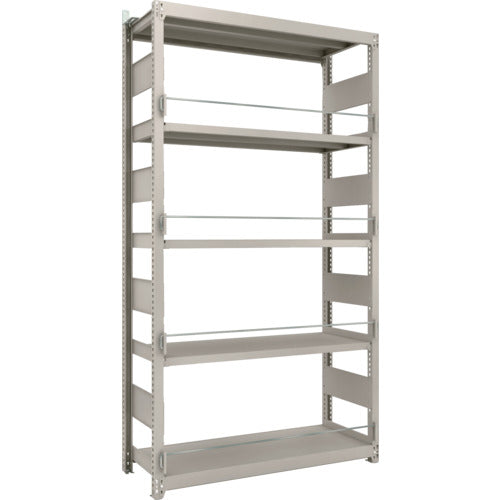 TRUSCO 災害備蓄ラック スチールラック M2型 W1160×D450×H2100 5段 単体