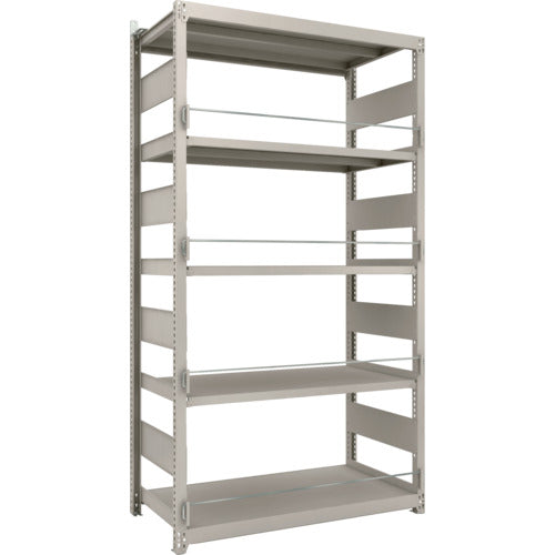 TRUSCO 災害備蓄ラック スチールラック M2型 W1160×D600×H2100 5段 単体