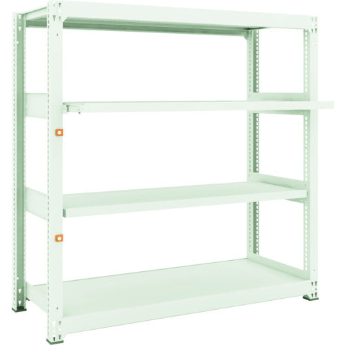 TRUSCO スチールラック M3型中量棚 1500×571×H1500 4段うちスライド2段 単体