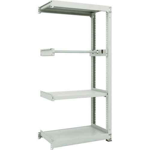 TRUSCO スチールラック M3型中量棚 W900XD471XH1800 パイプ1段 連結