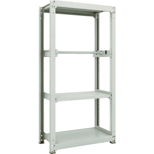 TRUSCO スチールラック M3型中量棚 W900XD471XH1800 パイプ1段 単体