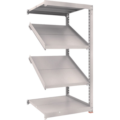 TRUSCO スチールラック M3型中量棚 900X921XH1800 4段 傾斜2段 連結